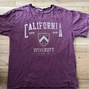 Garage Purple Short Sleeve Tee